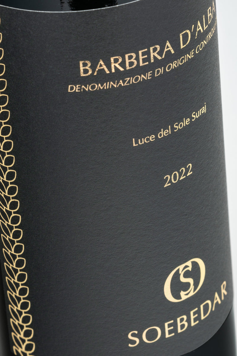 BARBERA D’ALBA - Luce del Sole Suraj - 6 bottles